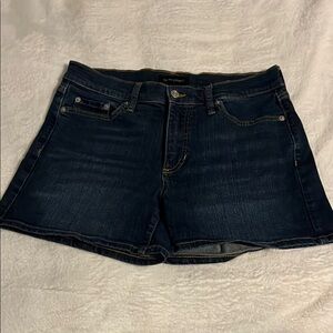 Banana Republic Blue Jean Shorts Classic Mid-Thigh